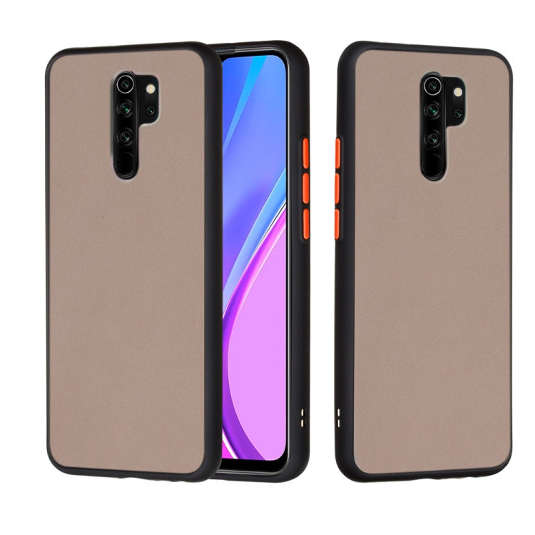 For Xiaomi Redmi 9 Skin Hand Feeling Series Shockproof Frosted PC+ TPU Protective Case
