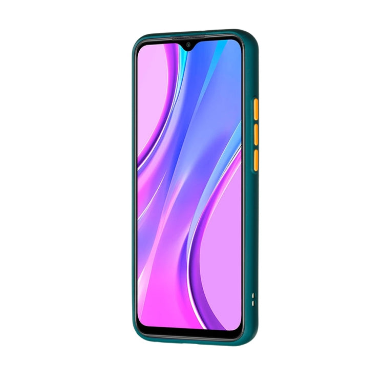 For Xiaomi Redmi 9 Skin Hand Feeling Series Shockproof Frosted PC+ TPU Protective Case