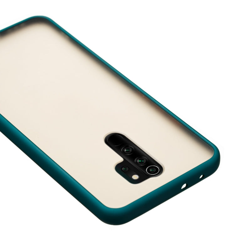 For Xiaomi Redmi 9 Skin Hand Feeling Series Shockproof Frosted PC+ TPU Protective Case