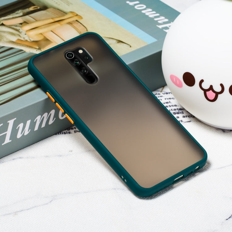 For Xiaomi Redmi 9 Skin Hand Feeling Series Shockproof Frosted PC+ TPU Protective Case