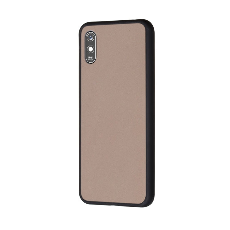 For Xiaomi Redmi 9A Skin Hand Feeling Series Shockproof Frosted PC+ TPU Protective Case