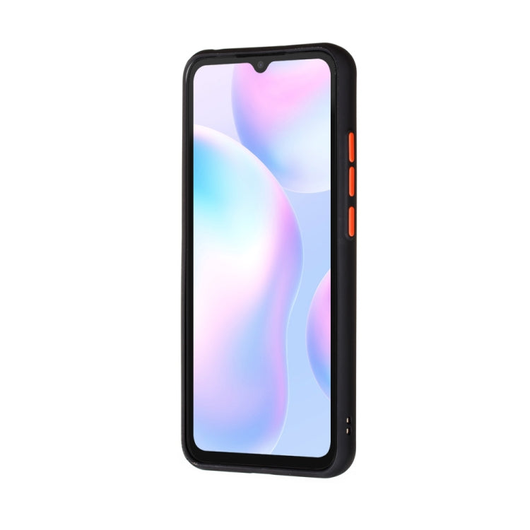 For Xiaomi Redmi 9A Skin Hand Feeling Series Shockproof Frosted PC+ TPU Protective Case