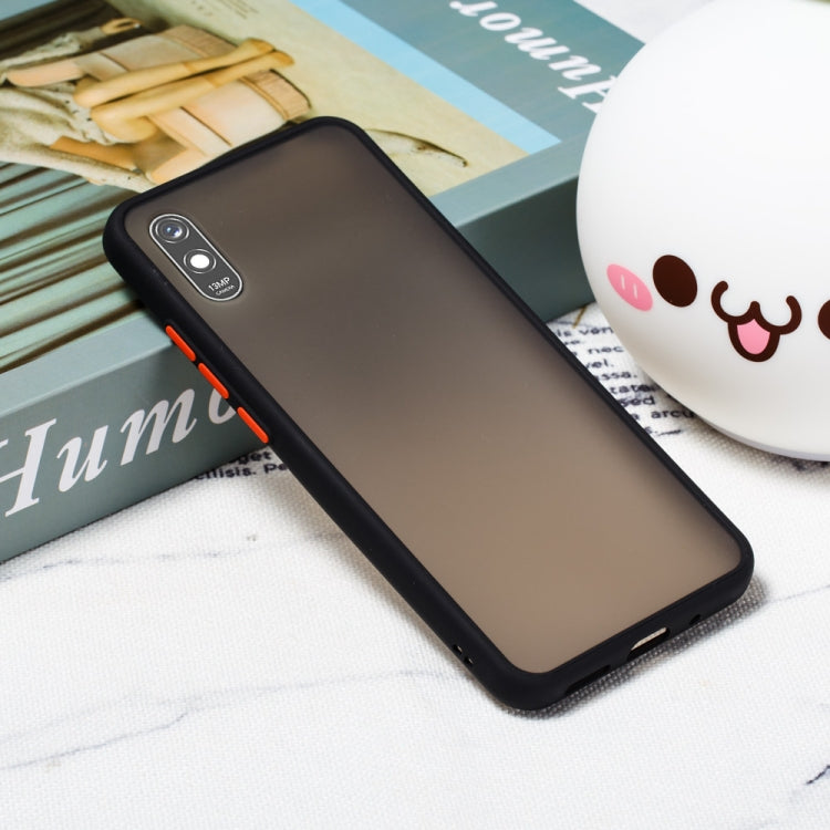 For Xiaomi Redmi 9A Skin Hand Feeling Series Shockproof Frosted PC+ TPU Protective Case