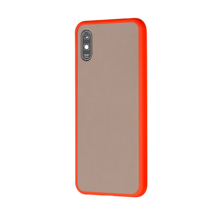 For Xiaomi Redmi 9A Skin Hand Feeling Series Shockproof Frosted PC+ TPU Protective Case