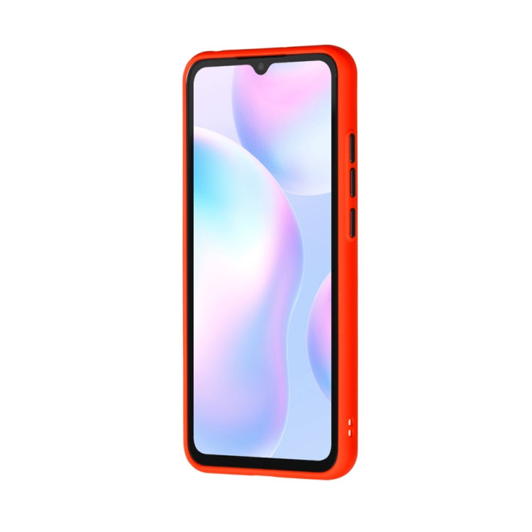 For Xiaomi Redmi 9A Skin Hand Feeling Series Shockproof Frosted PC+ TPU Protective Case