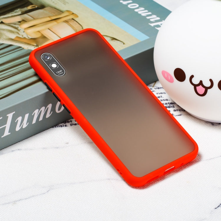 For Xiaomi Redmi 9A Skin Hand Feeling Series Shockproof Frosted PC+ TPU Protective Case