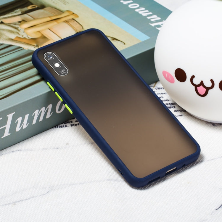 For Xiaomi Redmi 9A Skin Hand Feeling Series Shockproof Frosted PC+ TPU Protective Case