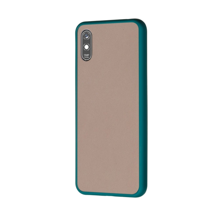 For Xiaomi Redmi 9A Skin Hand Feeling Series Shockproof Frosted PC+ TPU Protective Case