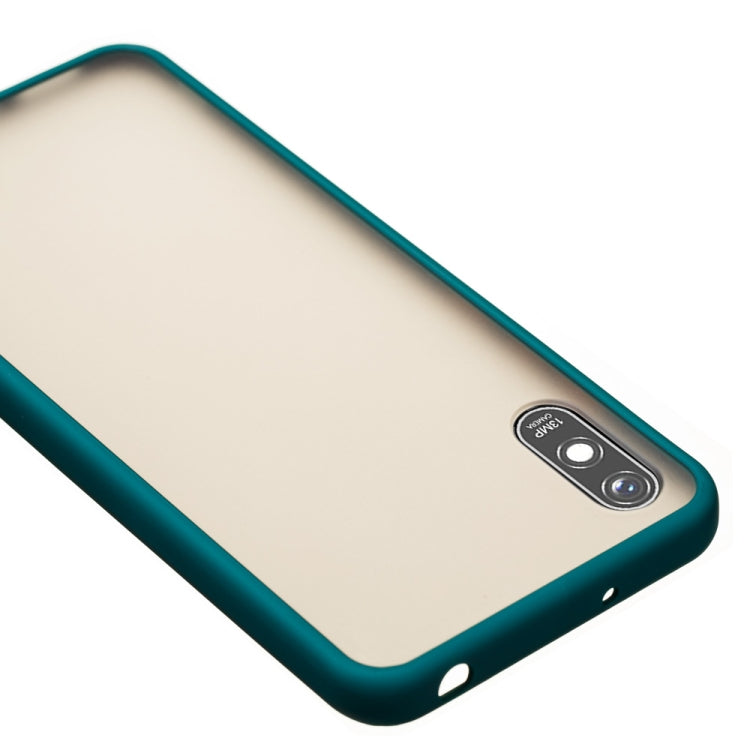 For Xiaomi Redmi 9A Skin Hand Feeling Series Shockproof Frosted PC+ TPU Protective Case