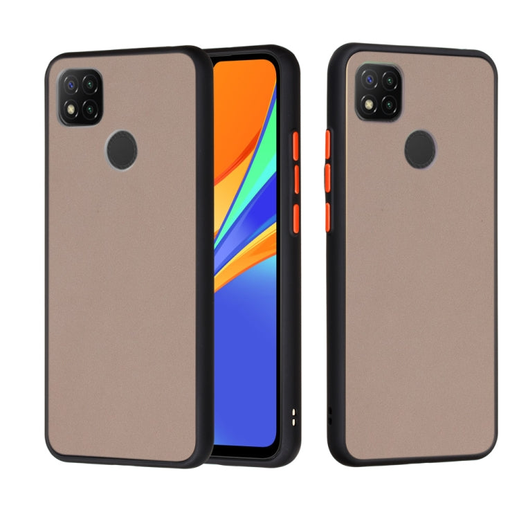 For Xiaomi Redmi 9C Skin Hand Feeling Series Shockproof Frosted PC+ TPU Protective Case