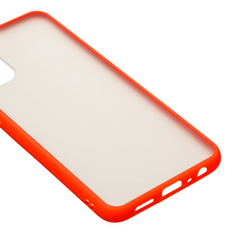 For OPPO Reno4 4G Skin Hand Feeling Series Shockproof Frosted PC+ TPU Protective Case