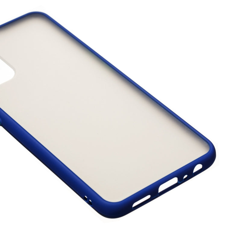 For OPPO Reno4 4G Skin Hand Feeling Series Shockproof Frosted PC+ TPU Protective Case