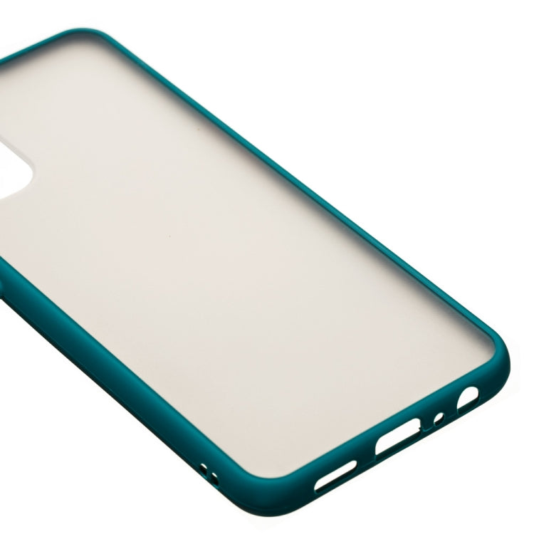 For OPPO Reno4 4G Skin Hand Feeling Series Shockproof Frosted PC+ TPU Protective Case