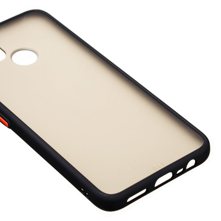 For OPPO Realme C15 Skin Hand Feeling Series Shockproof Frosted PC+ TPU Protective Case