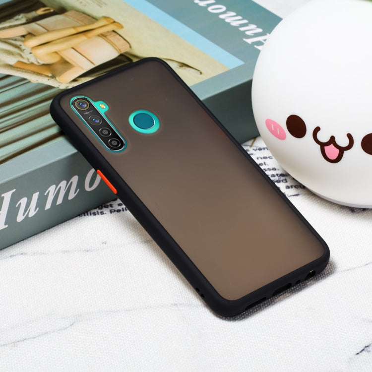 For OPPO Realme 5 Pro Skin Hand Feeling Series Shockproof Frosted PC+ TPU Protective Case