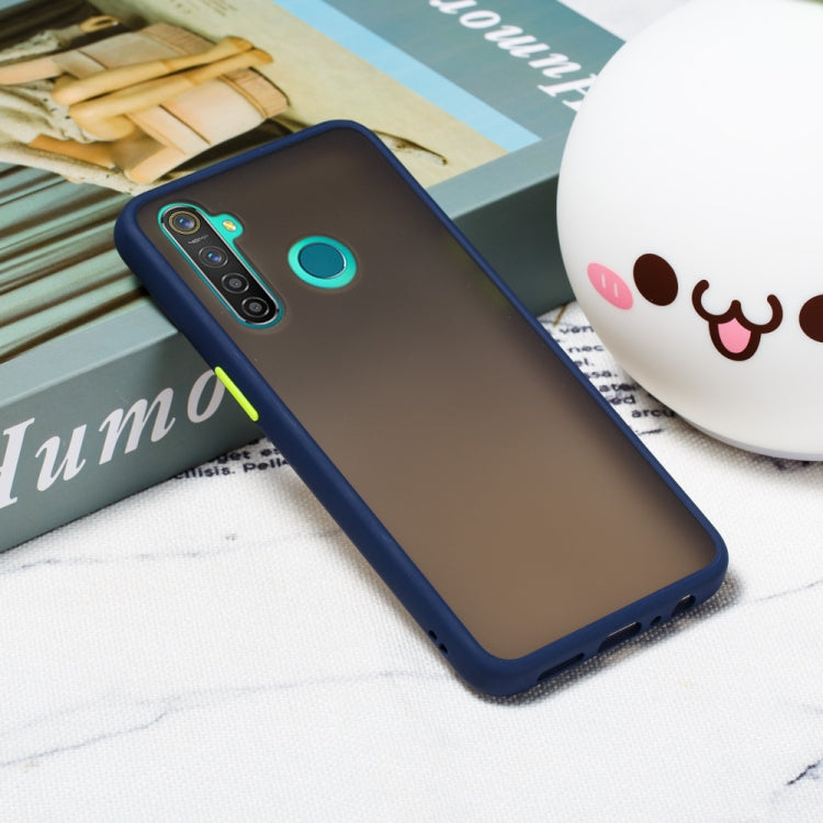 For OPPO Realme 5 Pro Skin Hand Feeling Series Shockproof Frosted PC+ TPU Protective Case