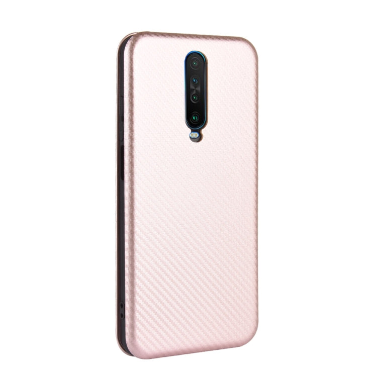 For Xiaomi Redmi K30 Ultra Carbon Fiber Texture Horizontal Flip TPU + PC + PU Leather Case with Card Slot