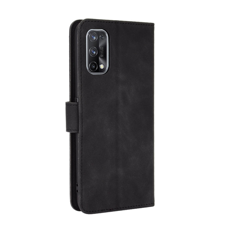 For OPPO Realme X7 Solid Color Skin Feel Magnetic Buckle Horizontal Flip Calf Texture PU Leather Case with Holder & Card Slots & Wallet