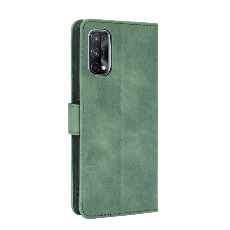 For OPPO Realme X7 Solid Color Skin Feel Magnetic Buckle Horizontal Flip Calf Texture PU Leather Case with Holder & Card Slots & Wallet