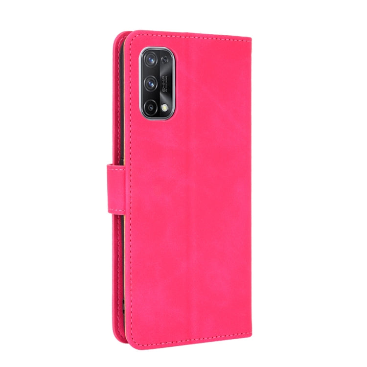 For OPPO Realme X7 Solid Color Skin Feel Magnetic Buckle Horizontal Flip Calf Texture PU Leather Case with Holder & Card Slots & Wallet