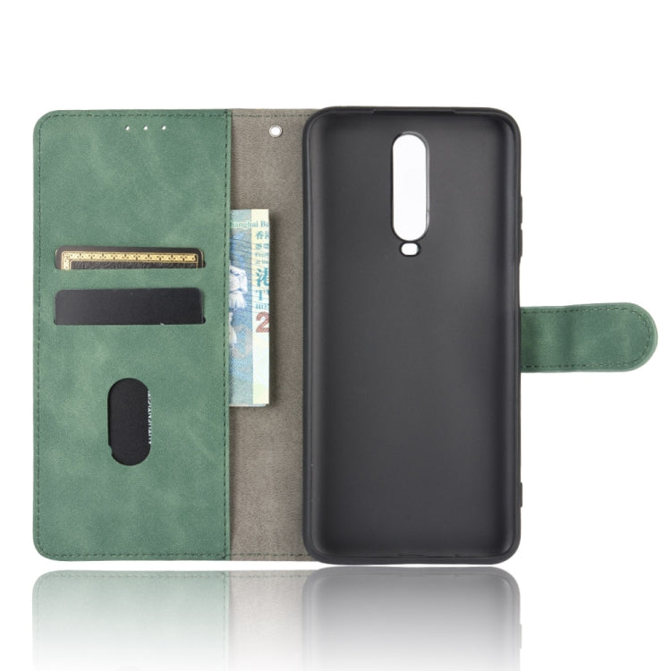 For Xiaomi Redmi K30 Ultra Solid Color Skin Feel Magnetic Buckle Horizontal Flip Calf Texture PU Leather Case with Holder & Card Slots & Wallet