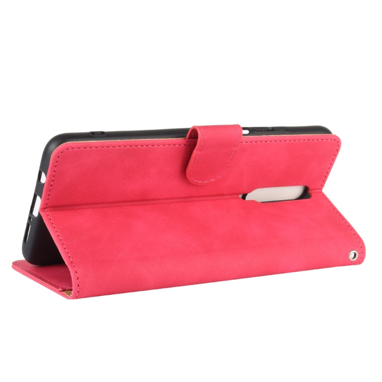 For Xiaomi Redmi K30 Ultra Solid Color Skin Feel Magnetic Buckle Horizontal Flip Calf Texture PU Leather Case with Holder & Card Slots & Wallet