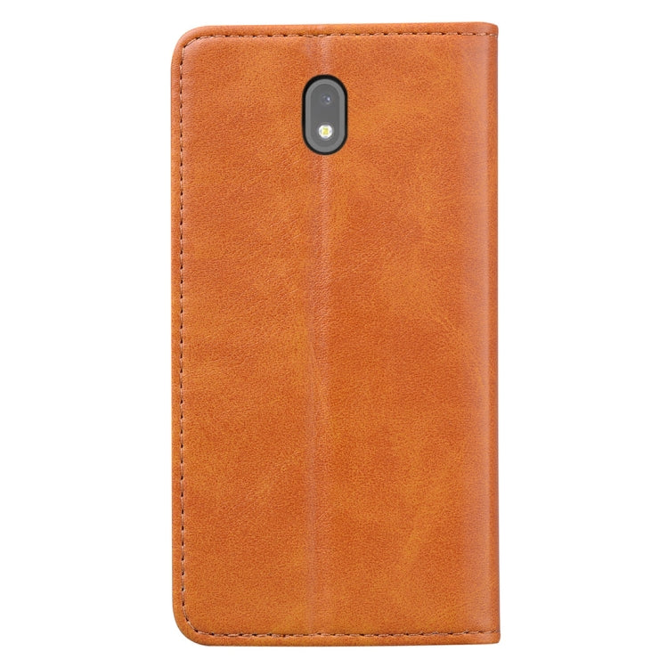 For Xiaomi Redmi 8A Business Stitching Horizontal Flip Leather Case with Double Folding & Bracket & Card Slots & Photo Frame & Wallet