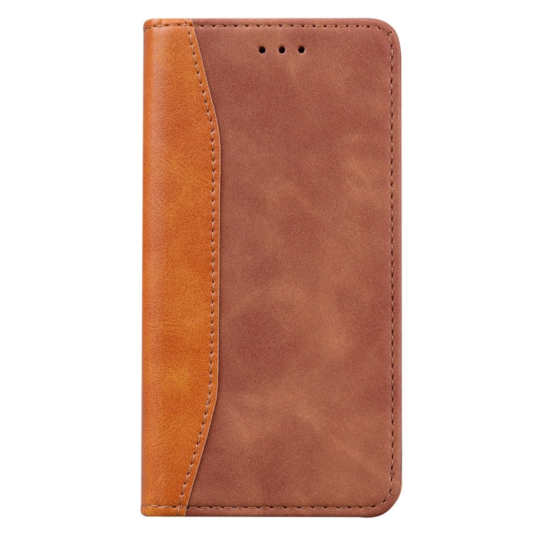 For Xiaomi Redmi 7A Business Stitching Horizontal Flip Leather Case with Double Folding & Bracket & Card Slots & Photo Frame & Wallet