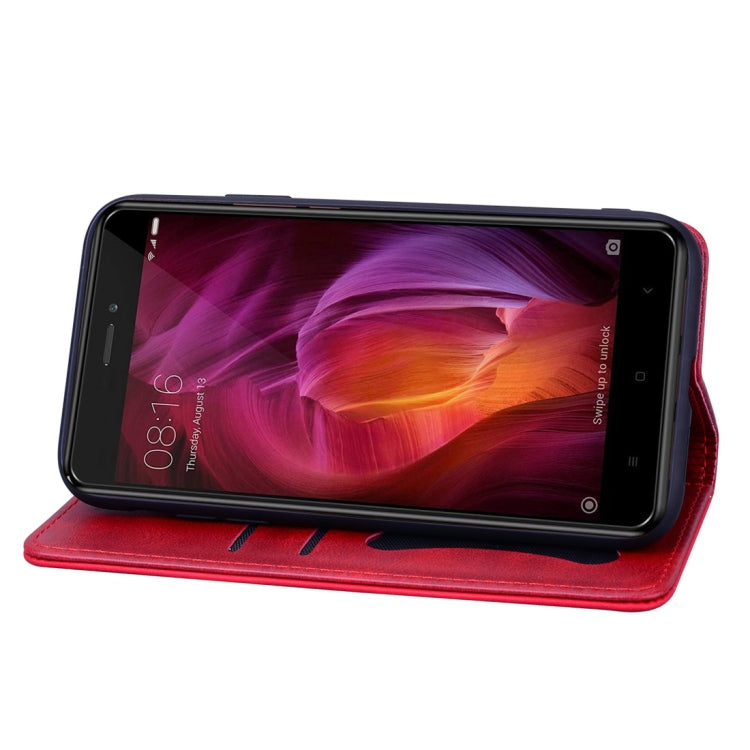 For Xiaomi Redmi Note 4 / Note 4 X Business Stitching Horizontal Flip Leather Case with Double Folding & Bracket & Card Slots & Photo Frame & Wallet