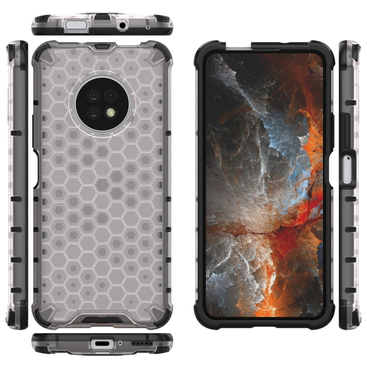 For Huawei Enjoy 20 Plus Shockproof Honeycomb PC + TPU Protective Case
