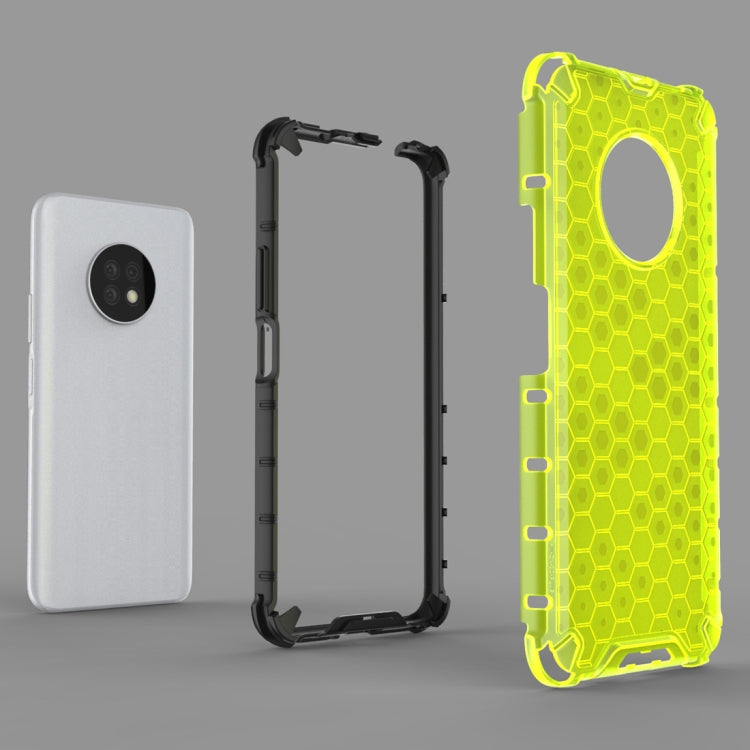 For Huawei Enjoy 20 Plus Shockproof Honeycomb PC + TPU Protective Case