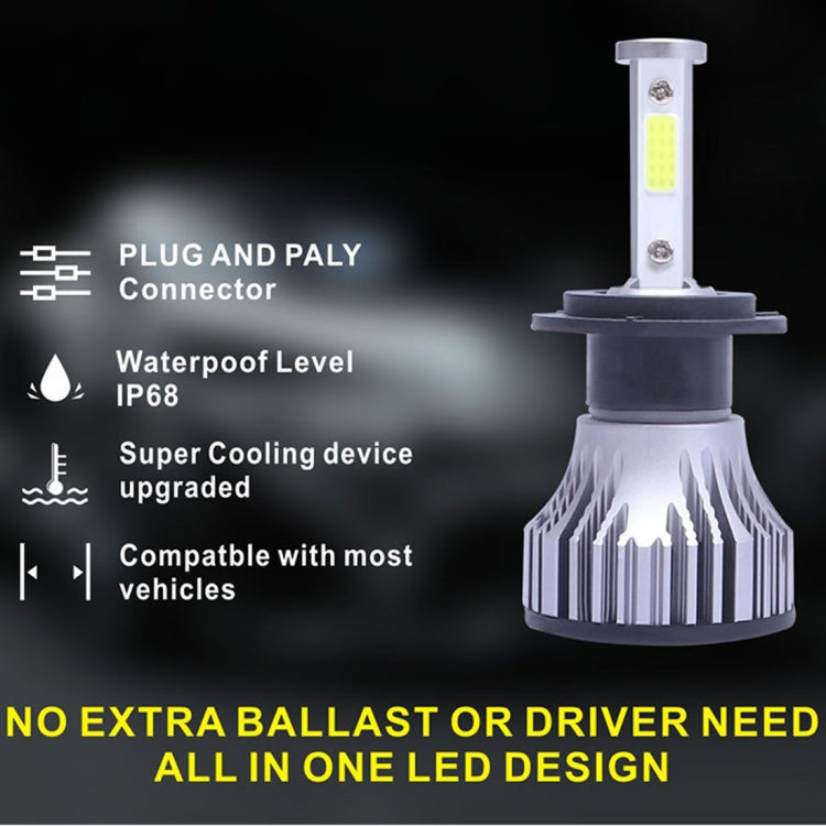 2 PCS X15 5202 DC 9-32V 26W 6500K 8000LM IP68 Car LED Headlight Lamps / Fog Light