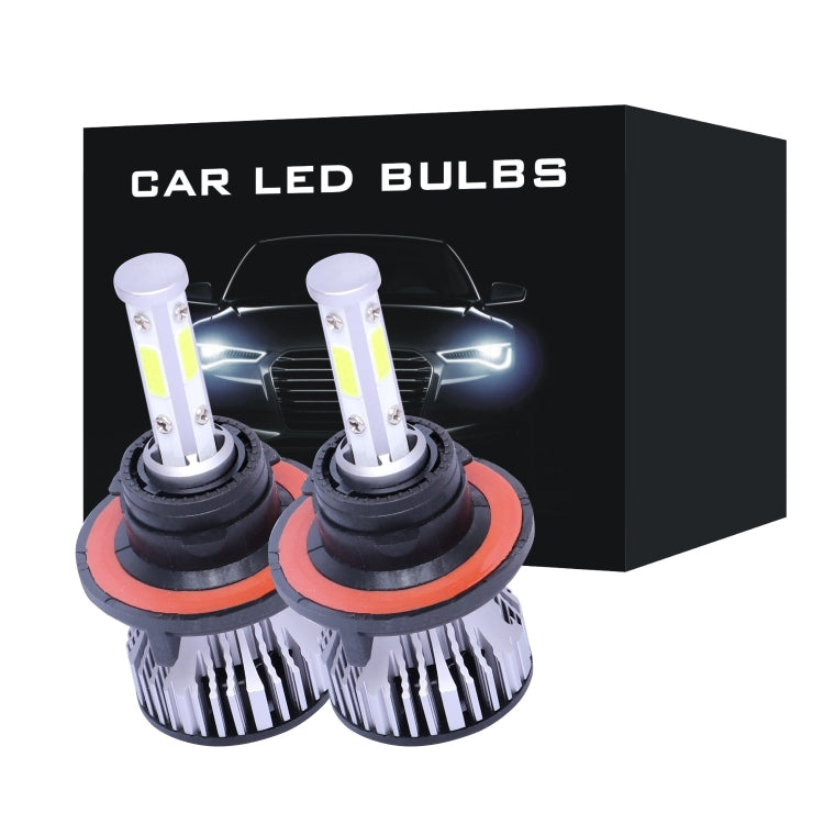 X15 H13 2 PCS DC 9-32V 26W 6500K 8000LM IP68 Car LED Headlight Lamps / Fog Light