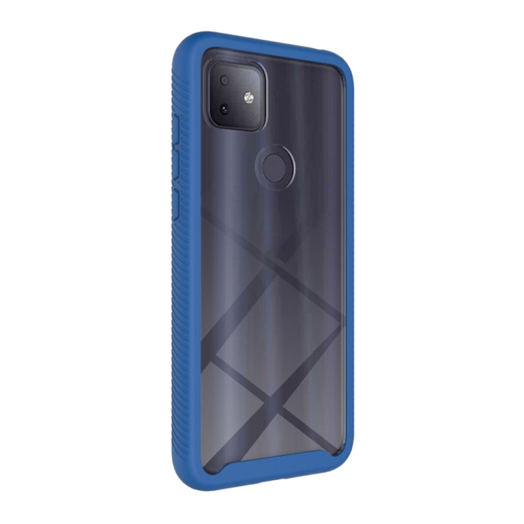 For T-Mobile REVVL 4+ Starry Sky Solid Color Series Shockproof PC + TPU Protective Case