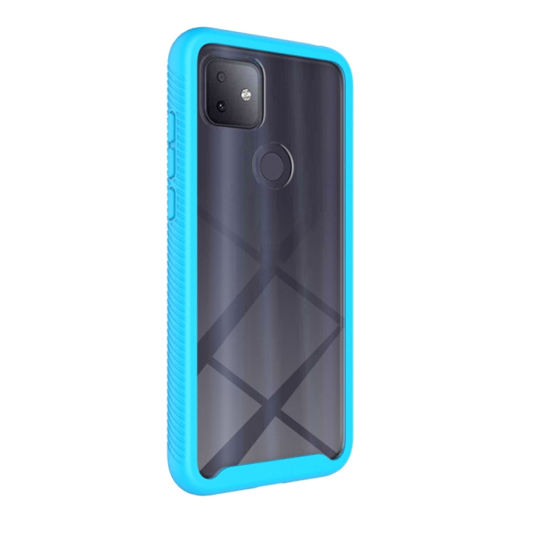 For T-Mobile REVVL 4+ Starry Sky Solid Color Series Shockproof PC + TPU Protective Case