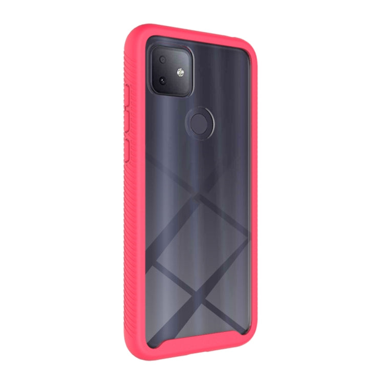 For T-Mobile REVVL 4+ Starry Sky Solid Color Series Shockproof PC + TPU Protective Case