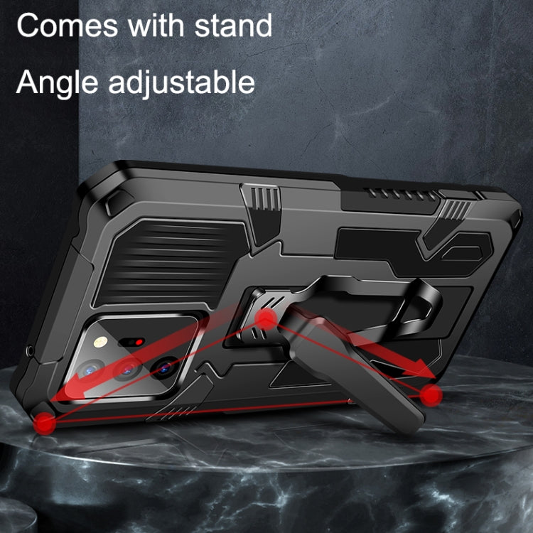 For Samsung Galaxy Note20 Machine Armor Warrior Shockproof PC + TPU Protective Case