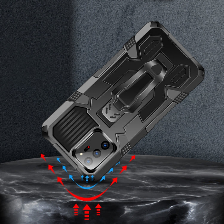 For Samsung Galaxy Note20 Machine Armor Warrior Shockproof PC + TPU Protective Case