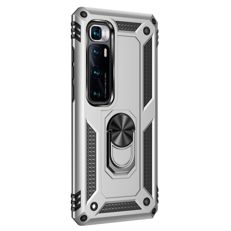 For Xiaomi Mi 10 Ultra Shockproof TPU + PC Protective Case with 360 Degree Rotating Holder