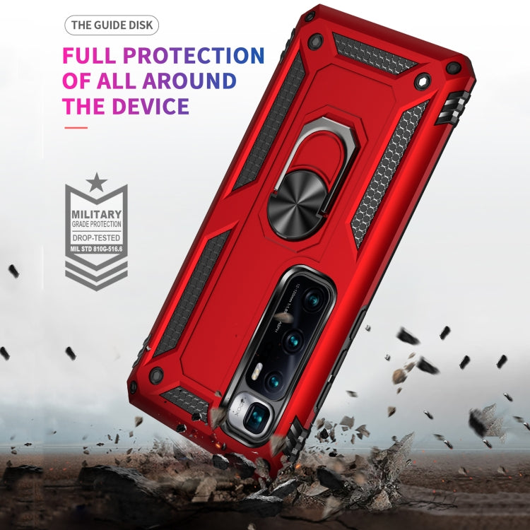 For Xiaomi Mi 10 Ultra Shockproof TPU + PC Protective Case with 360 Degree Rotating Holder