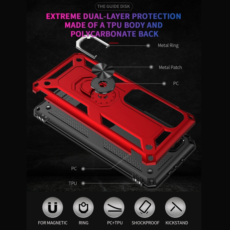 For Xiaomi Mi 10 Ultra Shockproof TPU + PC Protective Case with 360 Degree Rotating Holder