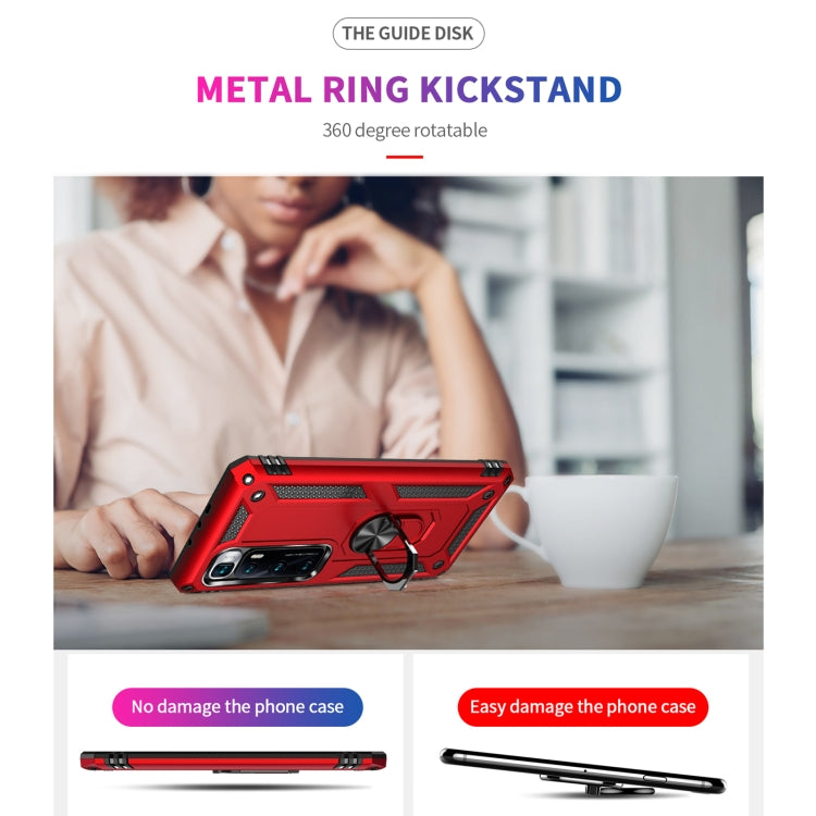 For Xiaomi Mi 10 Ultra Shockproof TPU + PC Protective Case with 360 Degree Rotating Holder