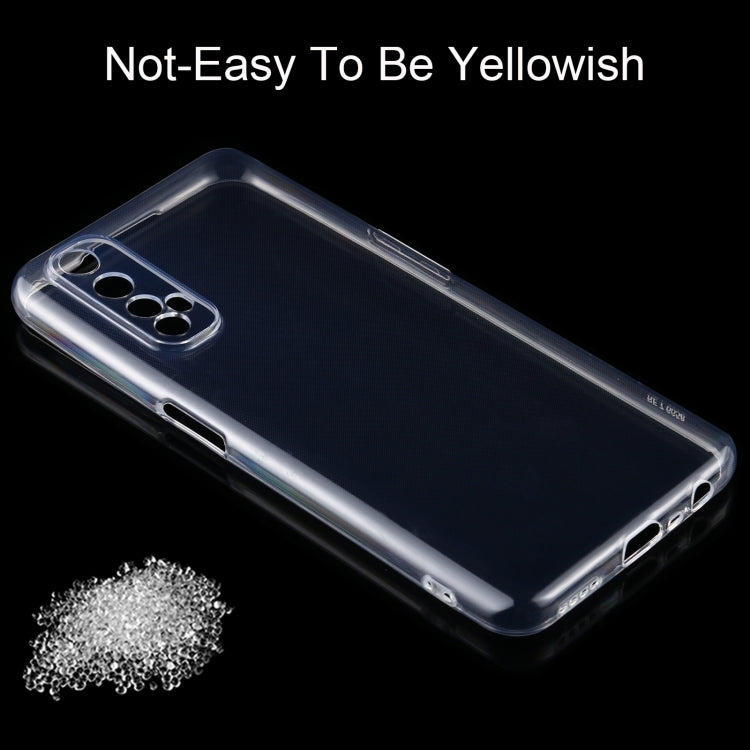 For OPPO Realme 7 0.75mm Ultra-thin Transparent TPU Soft Protective Case