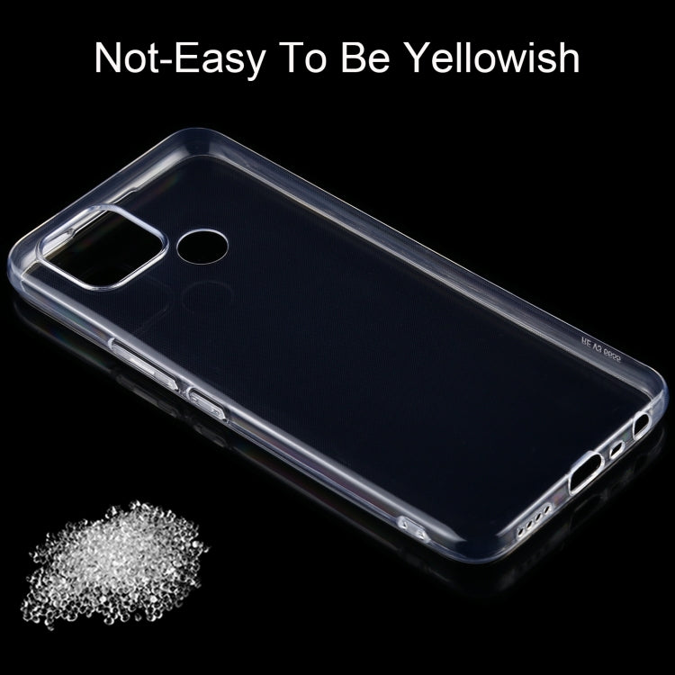 For OPPO Realme V3 0.75mm Ultra-thin Transparent TPU Soft Protective Case