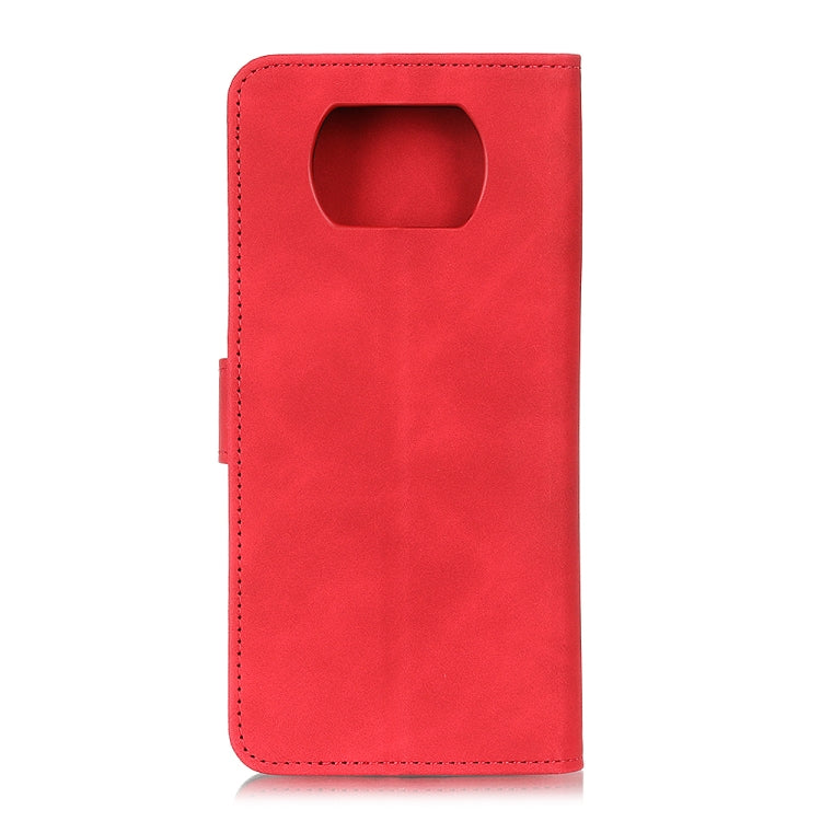 For Xiaomi Poco X3 NFC KHAZNEH Retro Texture PU + TPU Horizontal Flip Leather Case with Holder & Card Slots & Wallet