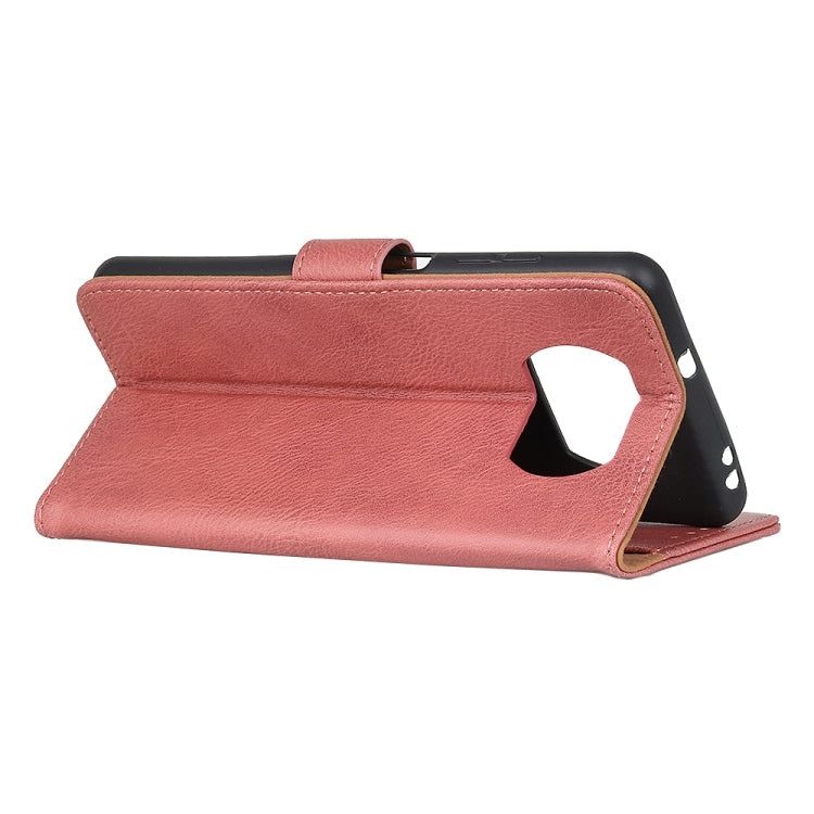 For Xiaomi Poco X3 NFC KHAZNEH Cowhide Texture Horizontal Flip Leather Case with Holder & Card Slots & Wallet