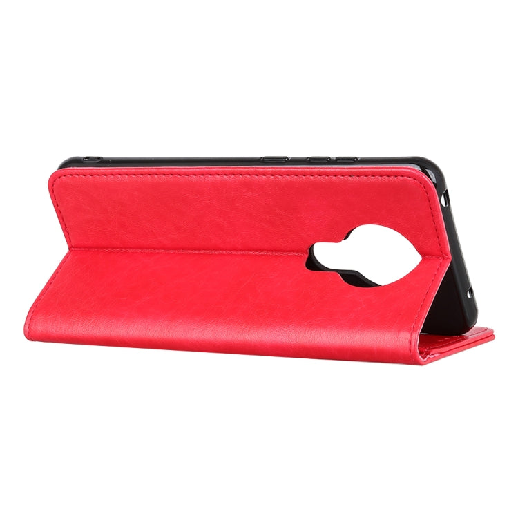 For Nokia 3.4 Magnetic Crazy Horse Texture Horizontal Flip Leather Case with Holder & Card Slots & Wallet