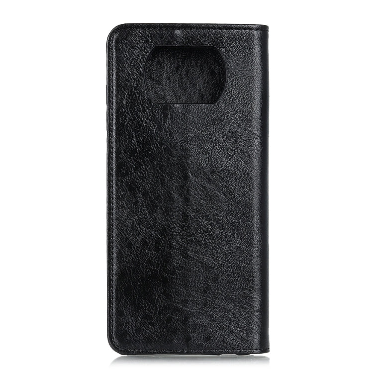 For Xiaomi Poco X3 NFC Magnetic Crazy Horse Texture Horizontal Flip Leather Case with Holder & Card Slots & Wallet