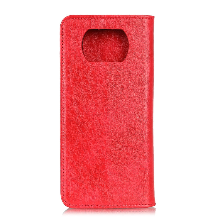 For Xiaomi Poco X3 NFC Magnetic Crazy Horse Texture Horizontal Flip Leather Case with Holder & Card Slots & Wallet