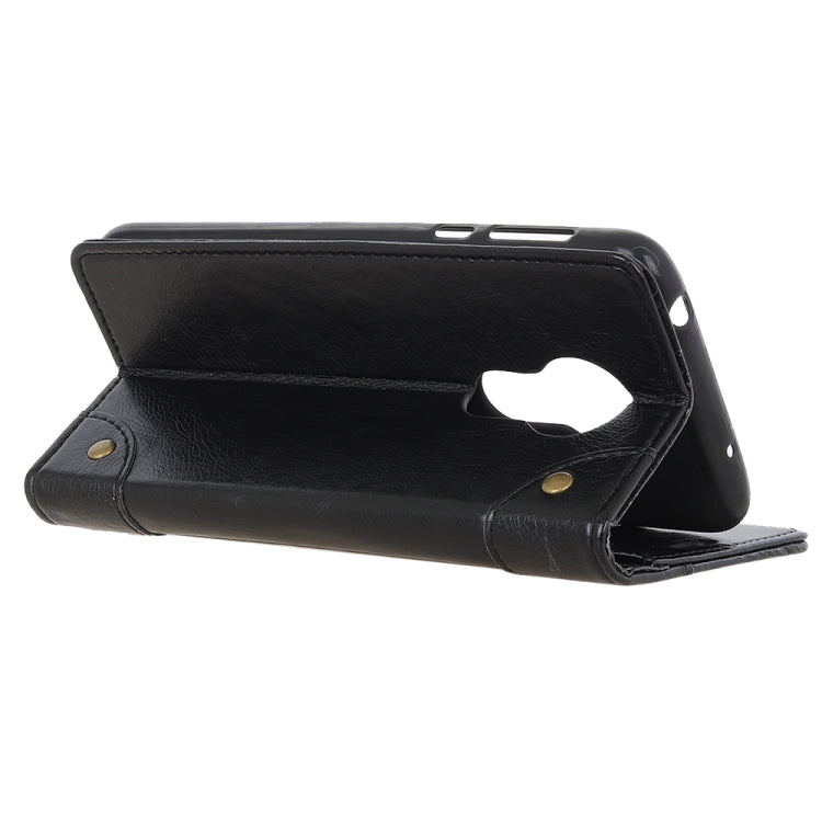 For Nokia 3.4 Copper Buckle Nappa Texture Horizontal Flip Leather Case with Holder & Card Slots & Wallet